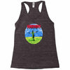 the sound of kombat Racerback Tank