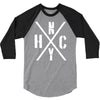 nyhc new york hardcore funny 3/4 Sleeve Shirt