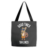 good times tan lines Tote Bags