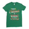 Merry Christmas To Mommy Of Great Awesome Ladies Fitted T-Shirt