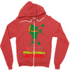 hot grill on grill action Zipper Hoodie