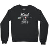 Dad est.2018 Crewneck Sweatshirt