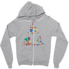 zelda item triforce Zipper Hoodie