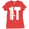 fuck it Ladies Fitted T-Shirt