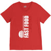 big fan of fast food V-Neck Tee