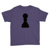 Chess King and Pawn Youth Tee