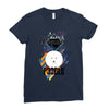 who loves poodle Ladies Fitted T-Shirt