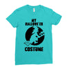 my witch halloween costume Ladies Fitted T-Shirt