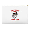 dirty santa champion Accessory Pouches