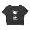 christmas icons with snow Crop Top