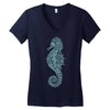 seahorse Women's V-Neck T-Shirt