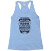 Super Cool Momma Of A Freaking Awesome Daughter Racerback Tank