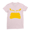 angry gorilla face Ladies Fitted T-Shirt