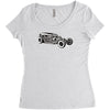 hot rod 1, ideal birthday gift or present Women's Triblend Scoop T-shirt