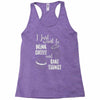 i just want to drink coffee &amp; bake things Racerback Tank
