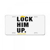 Lock Him Up License Plate