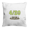 never remember Throw Pillow