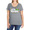 mardi gras Ladies Curvy T-Shirt