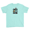 cats cats cats Youth Tee