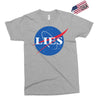 lies nasa logo Exclusive T-shirt