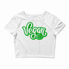 vegan 2 Crop Top