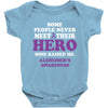 alzheimers awareness Baby Onesie