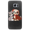 nice cat and dog Samsung Galaxy S7 Edge