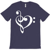 music heart rock baseball T-Shirt