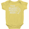 this beard needs beer Baby Onesie
