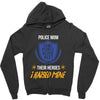 police mom  i rised mine. Zipper Hoodie