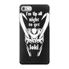'i'm up all night to get loki' thor  avengers tom hiddleston funny iPhone 7 Case
