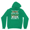 i never dreamed i would be a super cool daddy but here i am killing it Unisex Hoodie