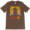 training to beat saiyan or at least warrior anime gym workout lifting T-Shirt