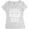 I've Been Called A Lot Of Names But Legend Is My Favorite Women's Triblend Scoop T-shirt