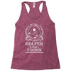Golfer Cousin Racerback Tank