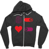 How To Live A Happy Life Zipper Hoodie