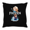 frozen Throw Pillow