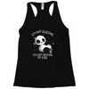 just resting my eyes Racerback Tank