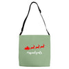 squadgoals santa Adjustable Strap Totes