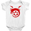 homunculus logo Baby Bodysuit