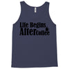 life begins after coffee Tank Top