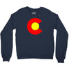 colorado flag Crewneck Sweatshirt
