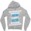 It's A Poppy Thing Zipper Hoodie