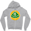 marvelous lotus Zipper Hoodie