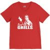 bear grills  funny V-Neck Tee