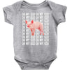 oh my god pig Baby Bodysuit