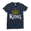 king Ladies Fitted T-Shirt