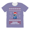 ohana christmas stitch All Over Women's T-shirt