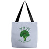 one cheer for broccoli Tote Bags