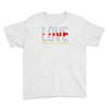 love make you fall apart Youth Tee